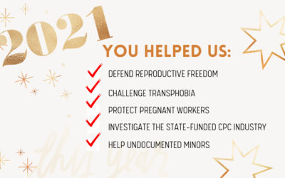 What Your Support Helped Us Accomplish This Year